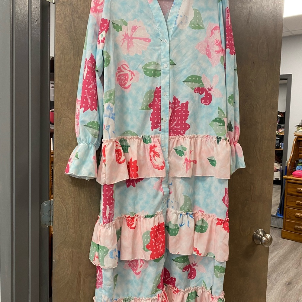 Sunday Up Pastel Floral Dress
